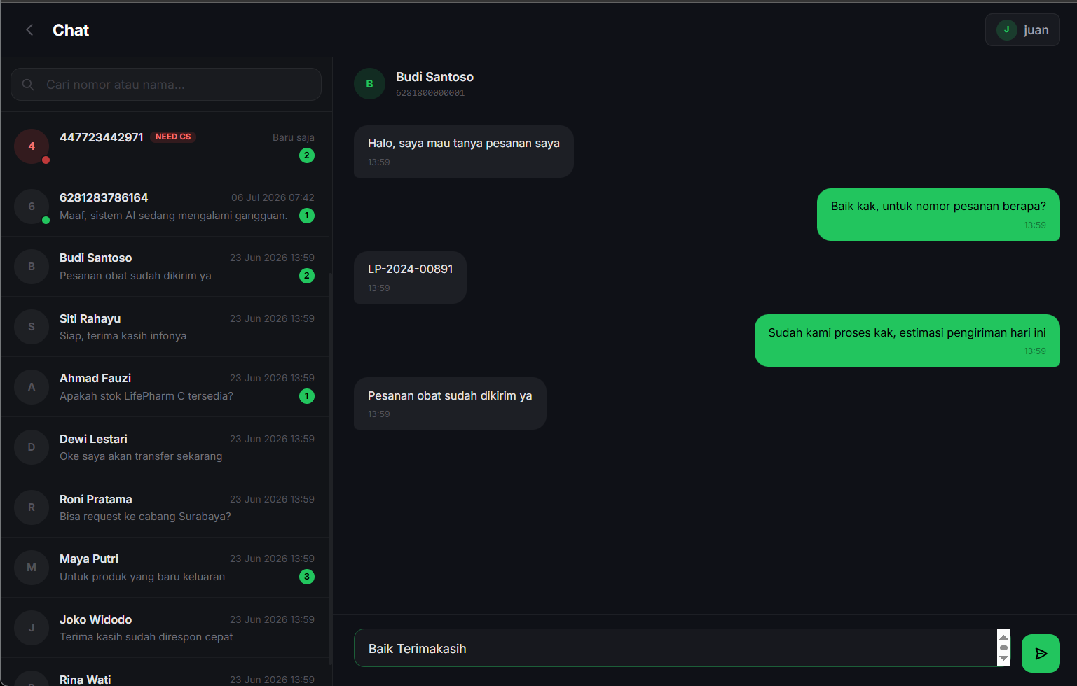 AI Customer Service Bot